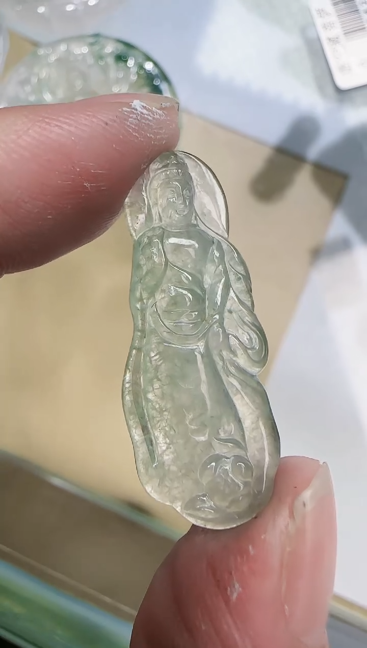 翡翠未镶嵌颈饰缅甸翡翠a货