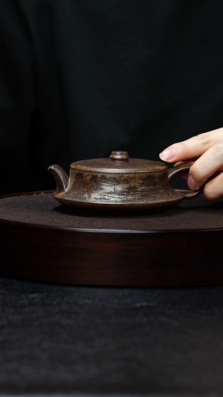 【闪购商品】紫砂茶壶紫砂茶壶宜兴紫砂  柱础