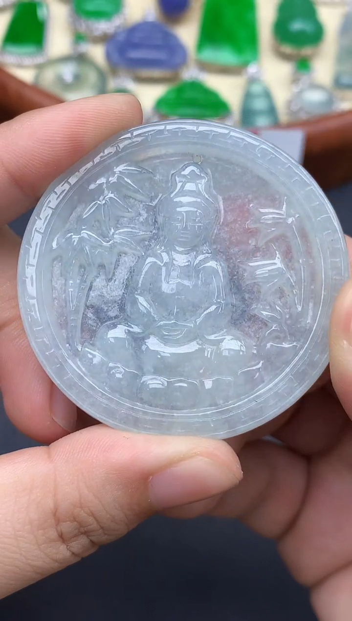 颈饰未镶嵌翡翠128-中国好珍宝