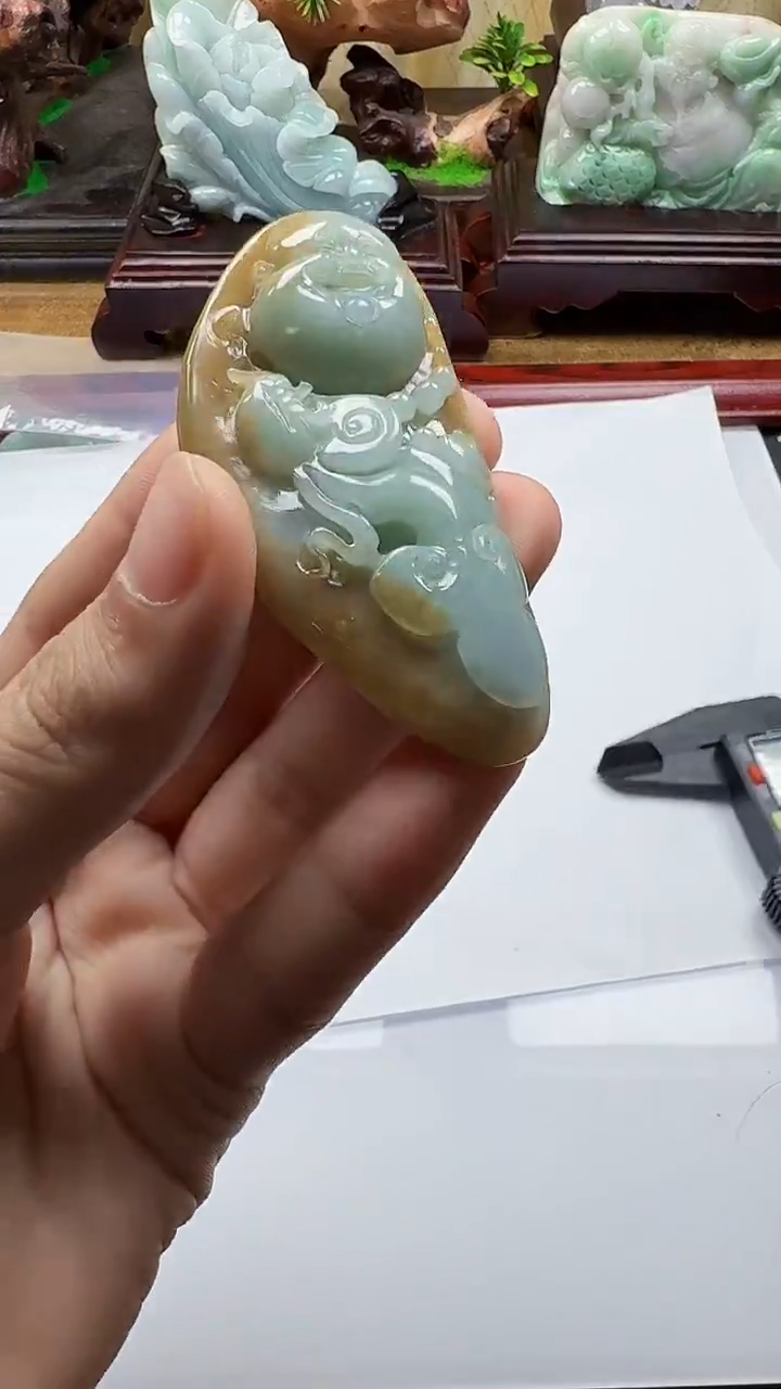 吊坠(不含链)未镶嵌翡翠1