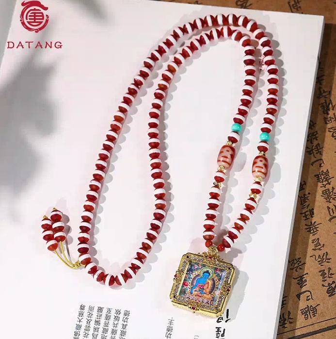 原创设计唐卡项链X31873-6
