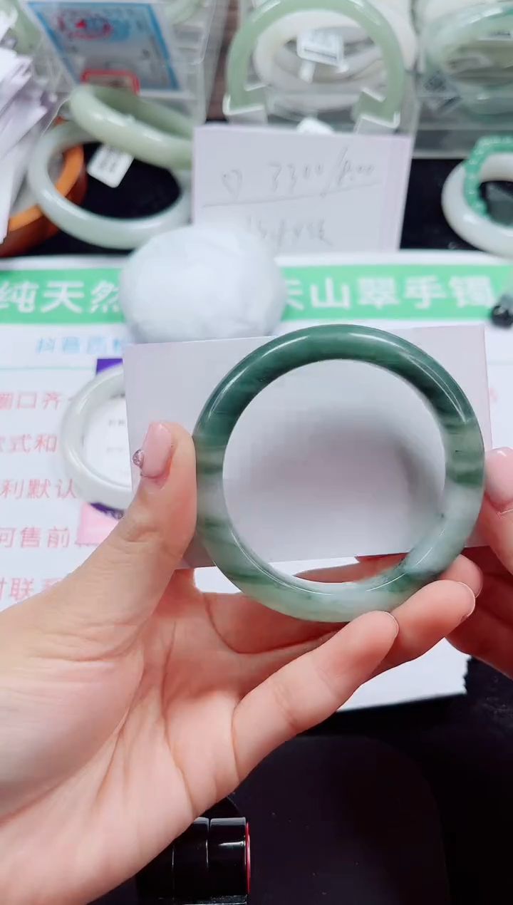 未镶嵌手镯石英质玉69-51/52