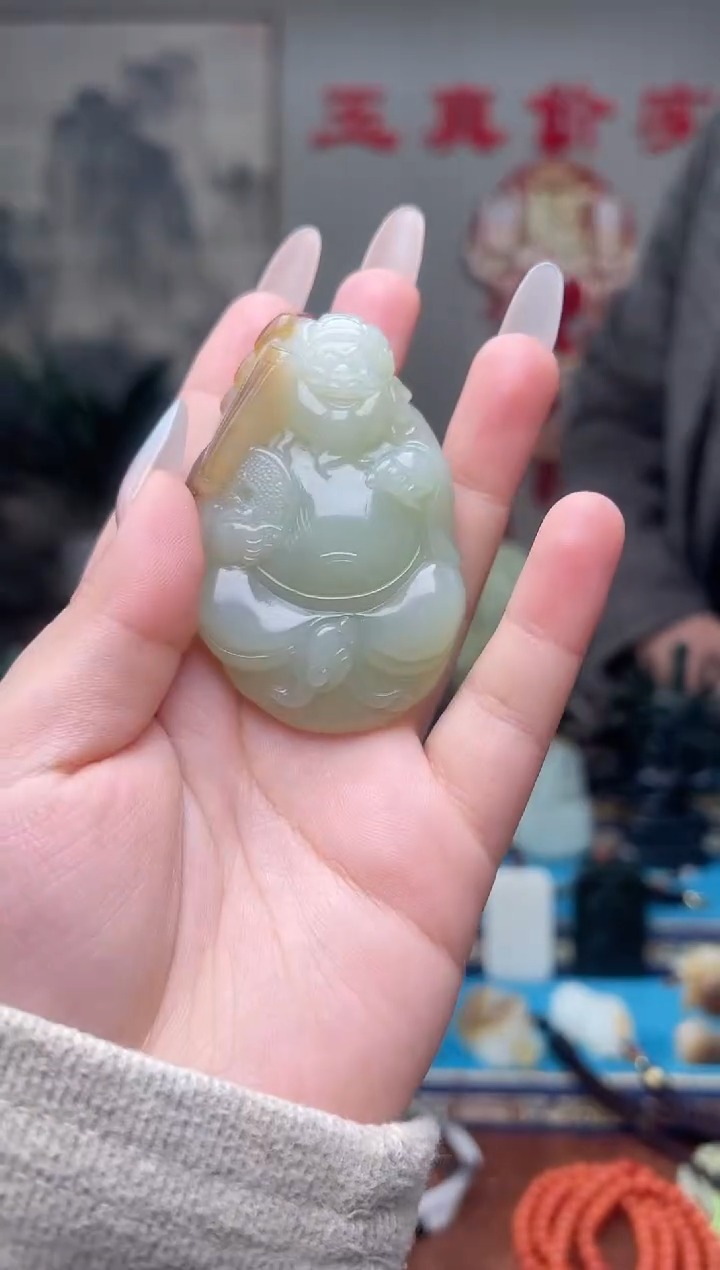 【闪购商品】和田玉挂件未镶嵌1