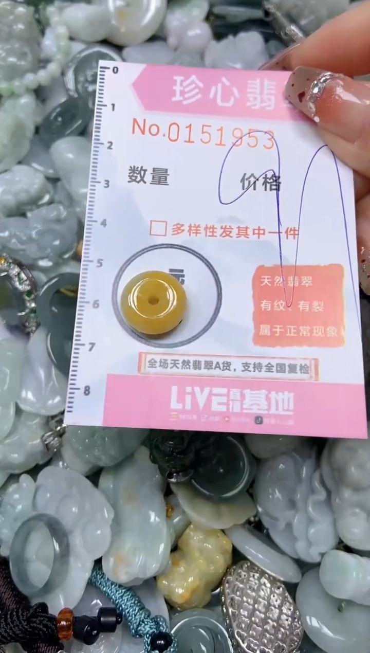 【闪购商品】翡翠颈饰未镶嵌闪购链接0151953