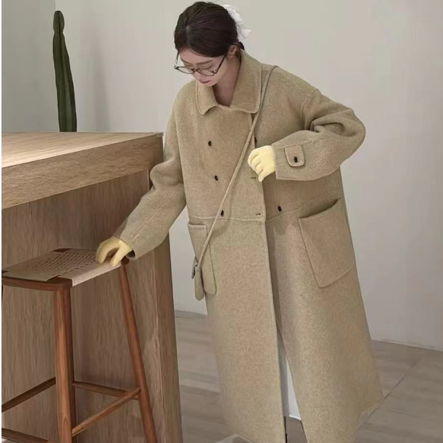 【79-159】珍珍 品牌羊毛大衣 拍下备注编号[宏昆]