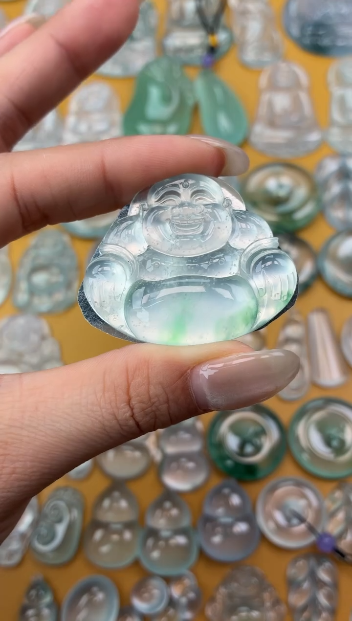 吊坠(不含链)未镶嵌翡翠24 佛公 34.8 41.6 5.0