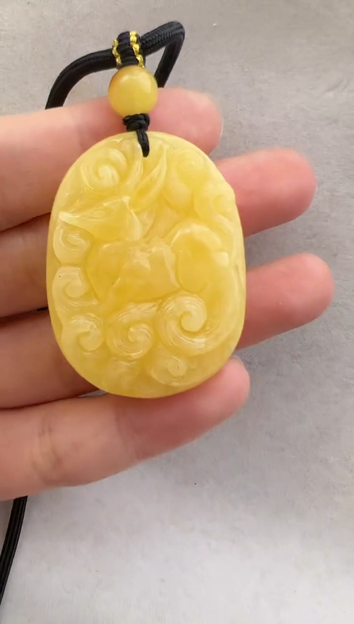 【闪购商品】琥珀裸石未镶嵌10116054-吊坠