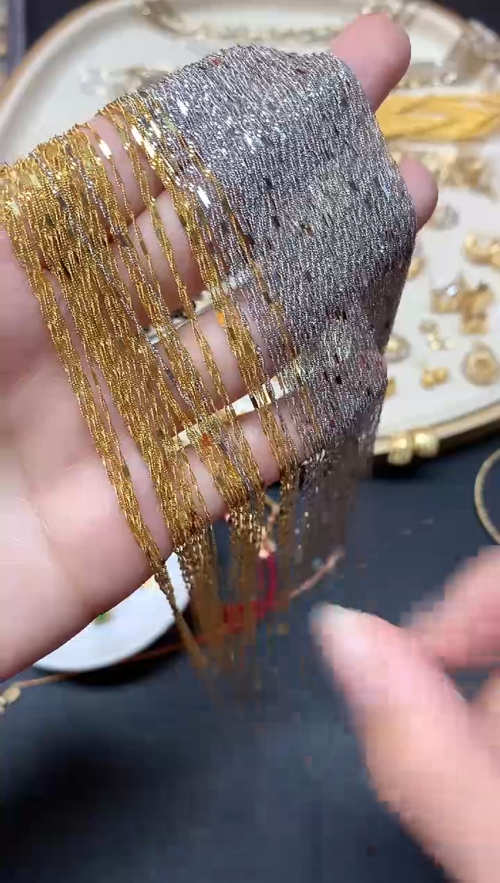 【闪购商品】18K金项链FF03|638|下单备注颜色