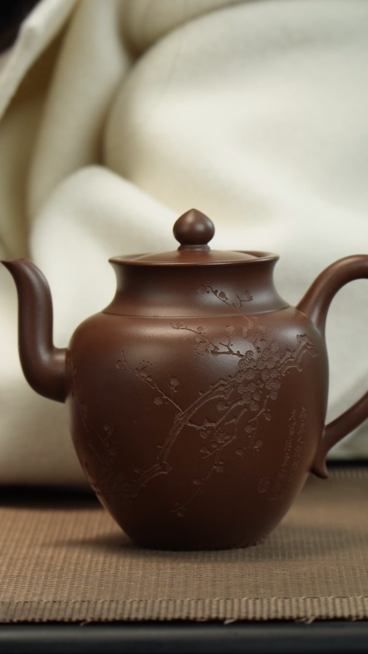 【闪购商品】紫砂茶壶老紫泥风舞