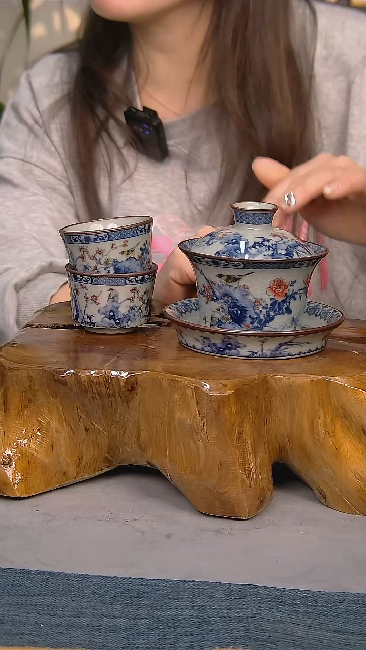 【闪购商品】简装家用款3件套 陶瓷家用茶具系列