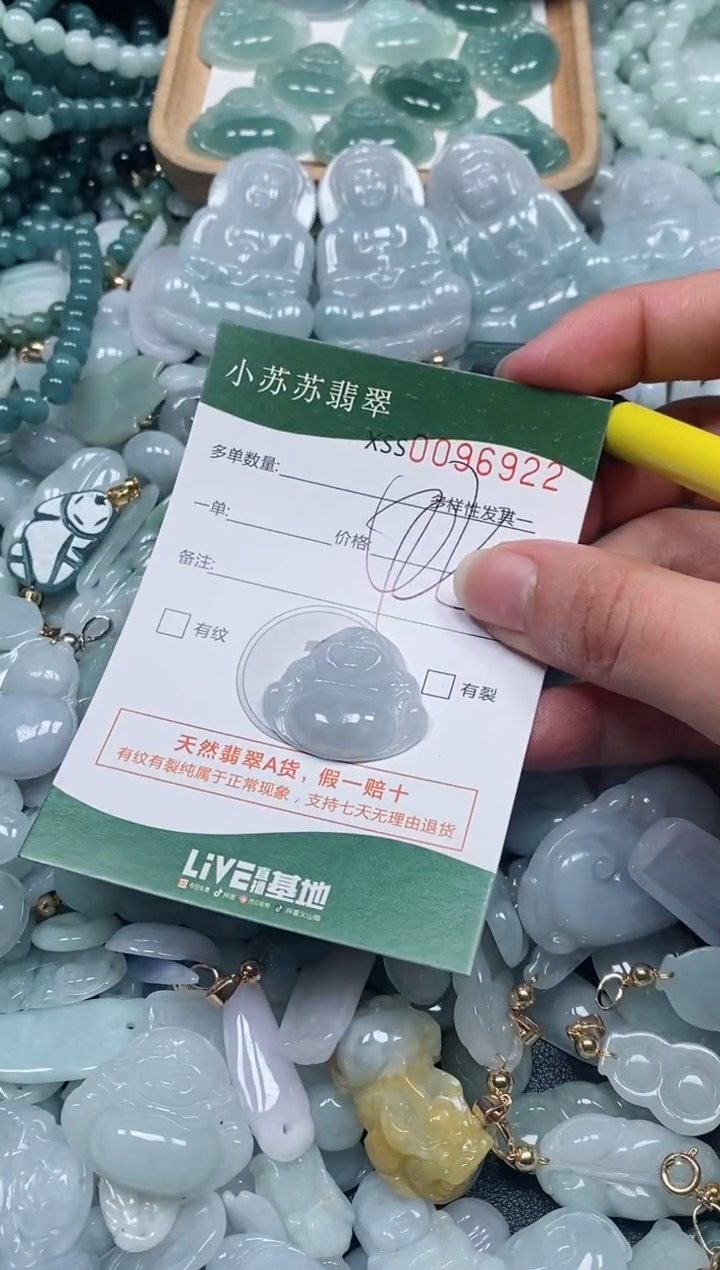 【闪购商品】翡翠颈饰未镶嵌闪购商品0096922