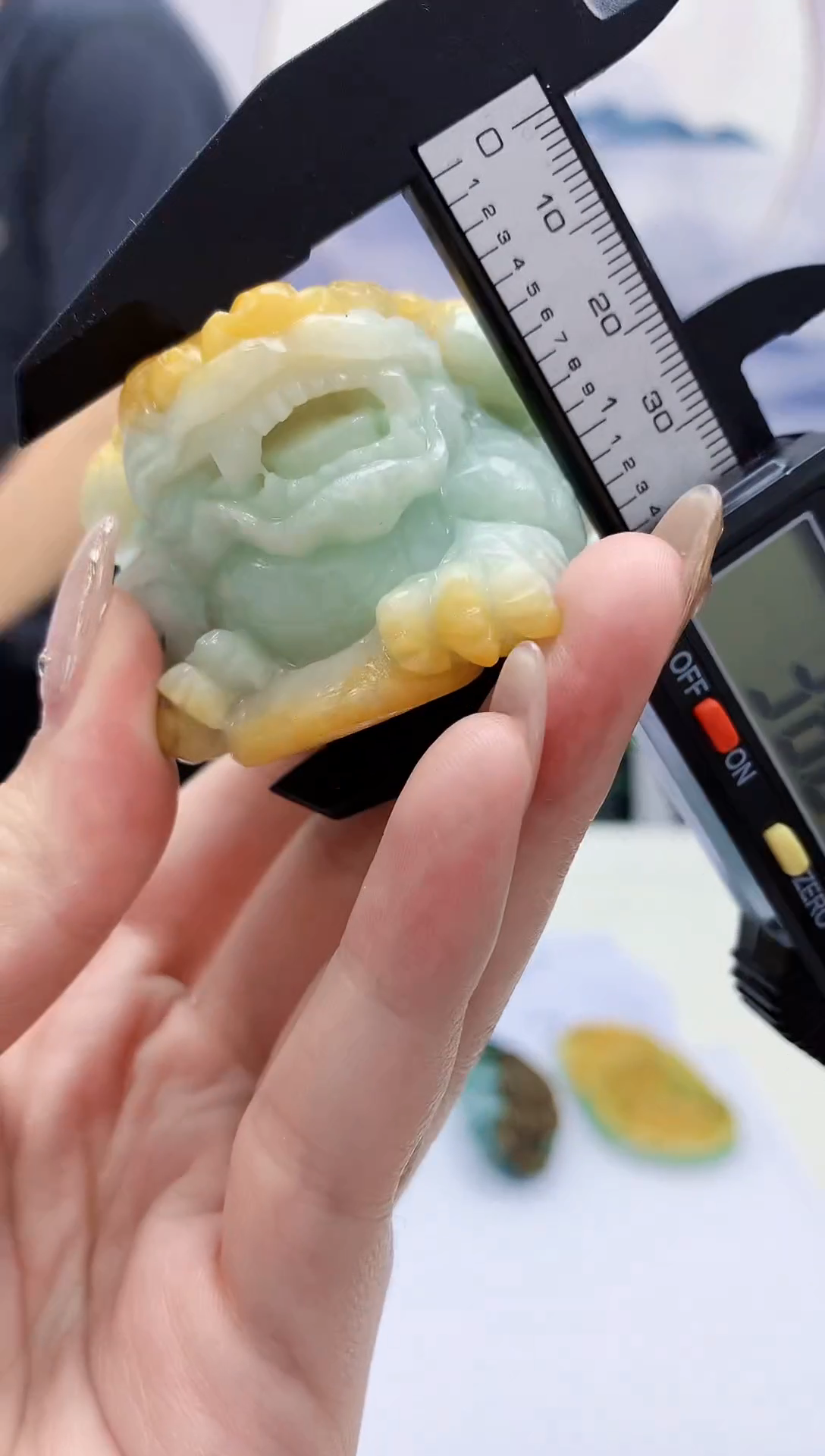 【闪购商品】定制翡翠未镶嵌5152jw-毛货挂件53