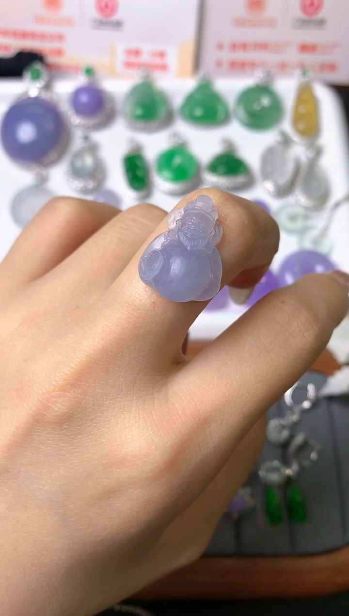 【闪购商品】定制翡翠未镶嵌 裸石毛货抛光