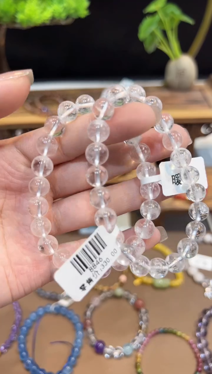 【闪购商品】水晶手链未镶嵌手饰@@多样性发一