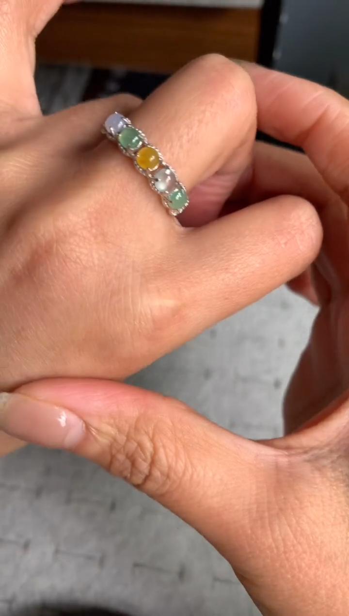 银S925镶嵌戒指翡翠54