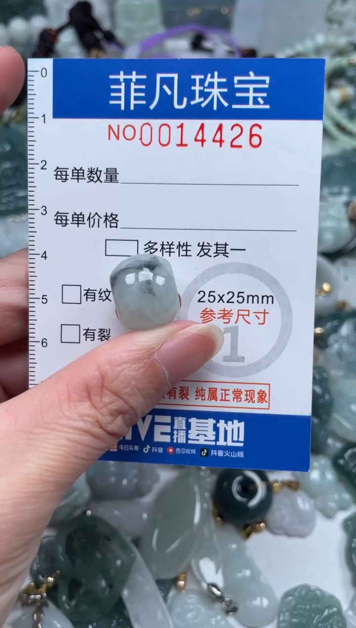 颈饰未镶嵌翡翠14426