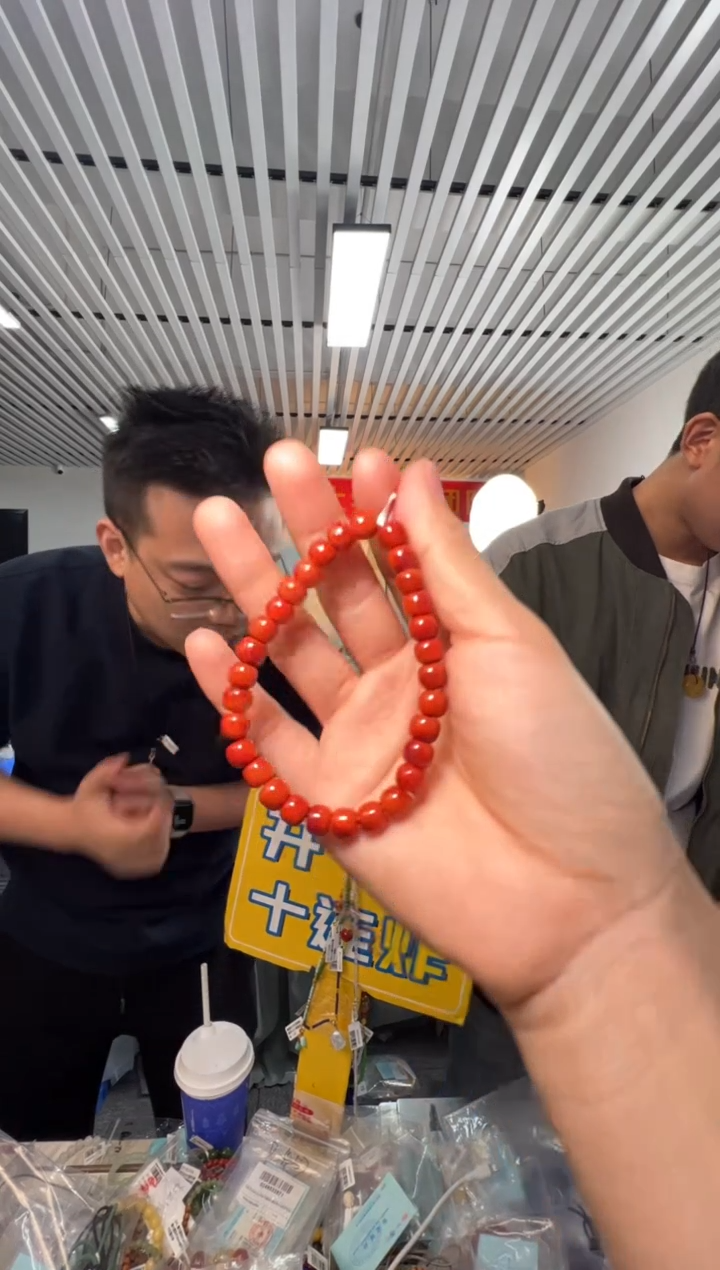 未镶嵌手链南红玛瑙DYL-南红满肉老型珠