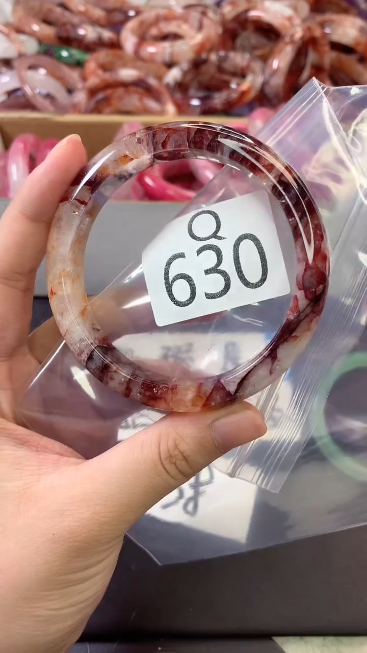 水晶手镯未镶嵌Q630-62