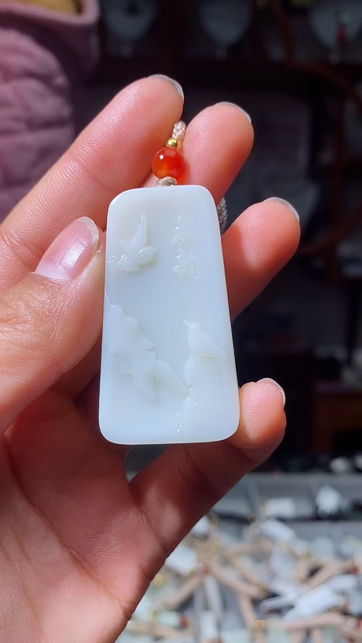 【闪购商品】和田玉挂件未镶嵌1