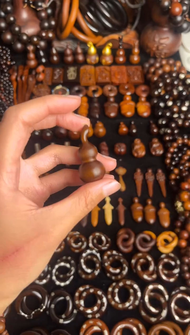 枣木雷击枣木直柄葫芦