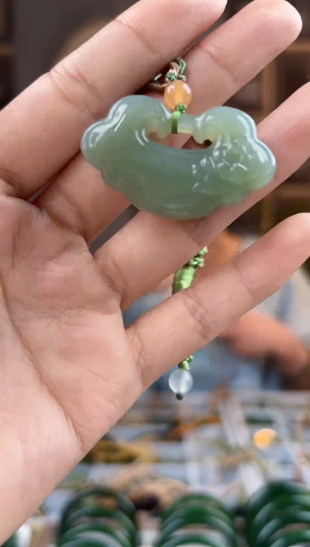 颈饰未镶嵌和田玉拍一发一，拍一发一