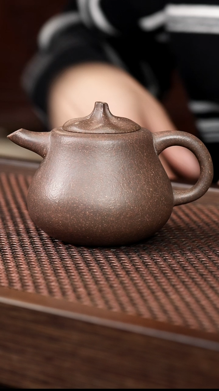 茶壶紫砂岩中泥葫芦