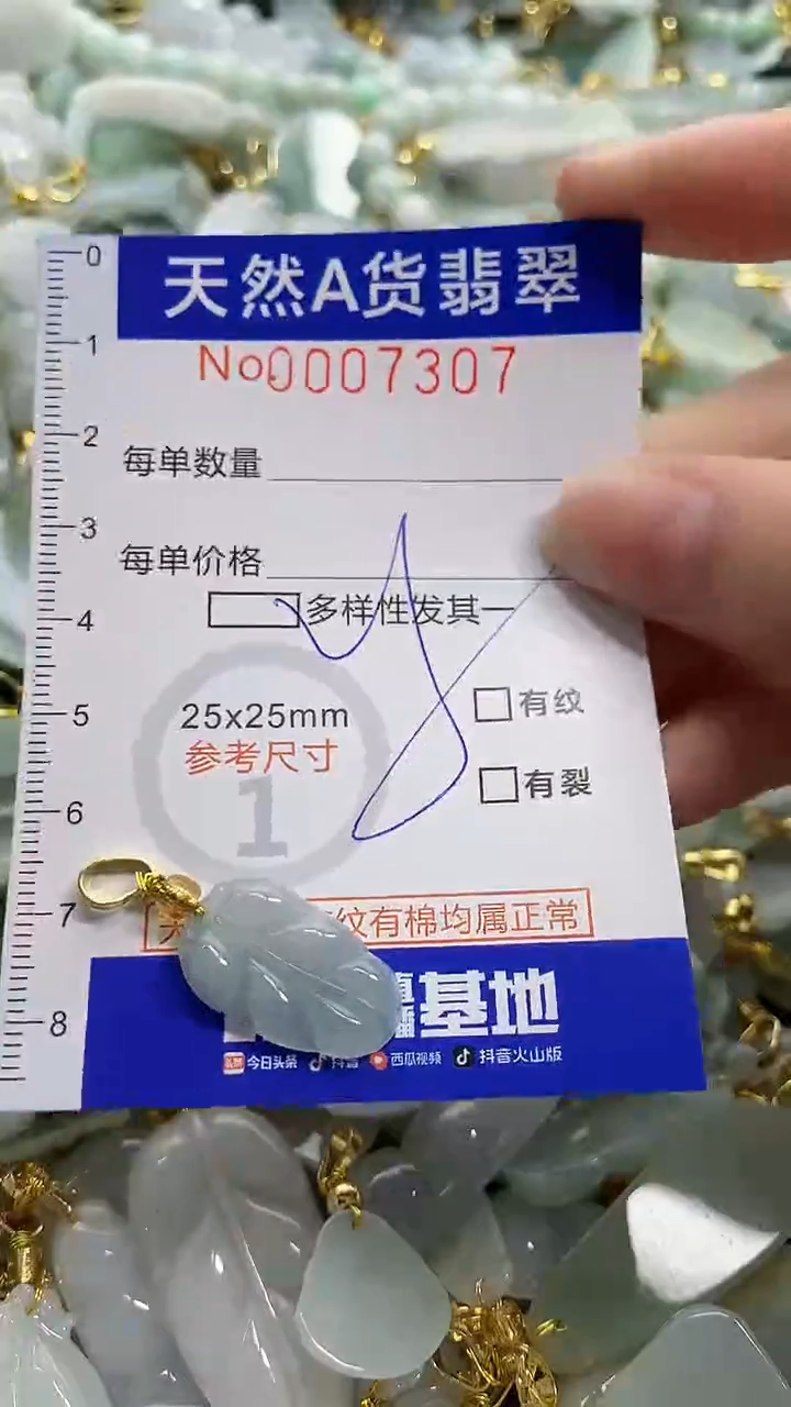 颈饰未镶嵌翡翠天然A货翡翠