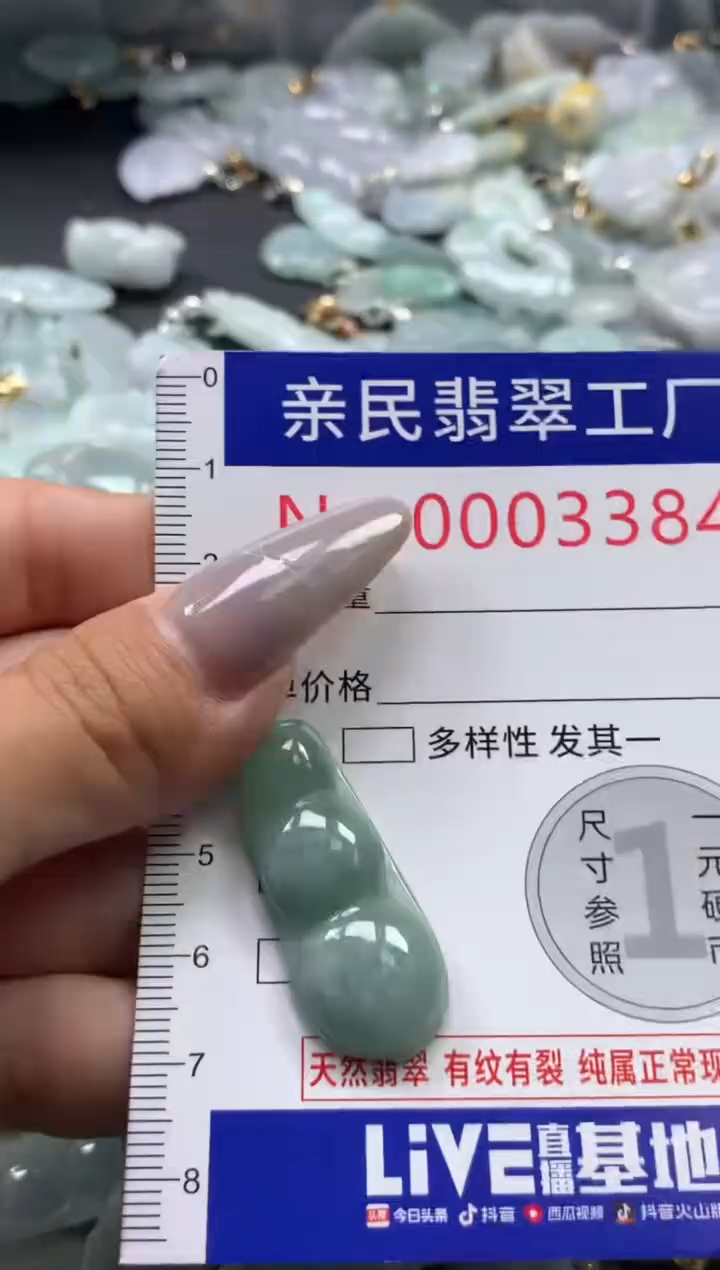 颈饰未镶嵌翡翠3384