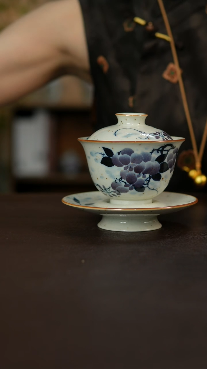 杯景德镇陶瓷杯碗柴烧多人