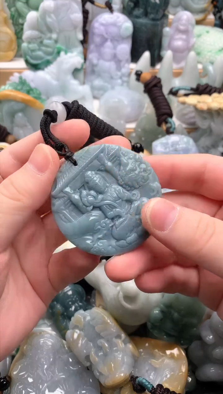 吊坠(不含链)未镶嵌翡翠1