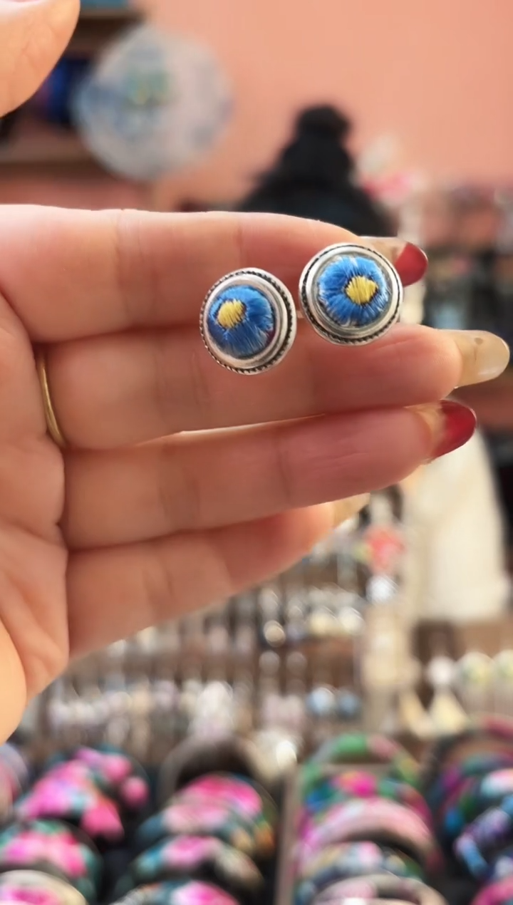 织绣艺枝独绣手工饰品4