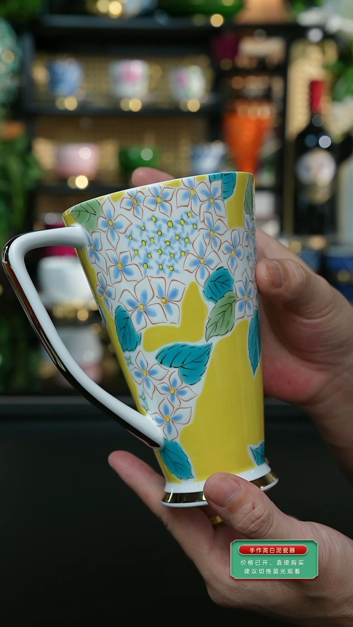 绣球花马克杯，，，，，，，