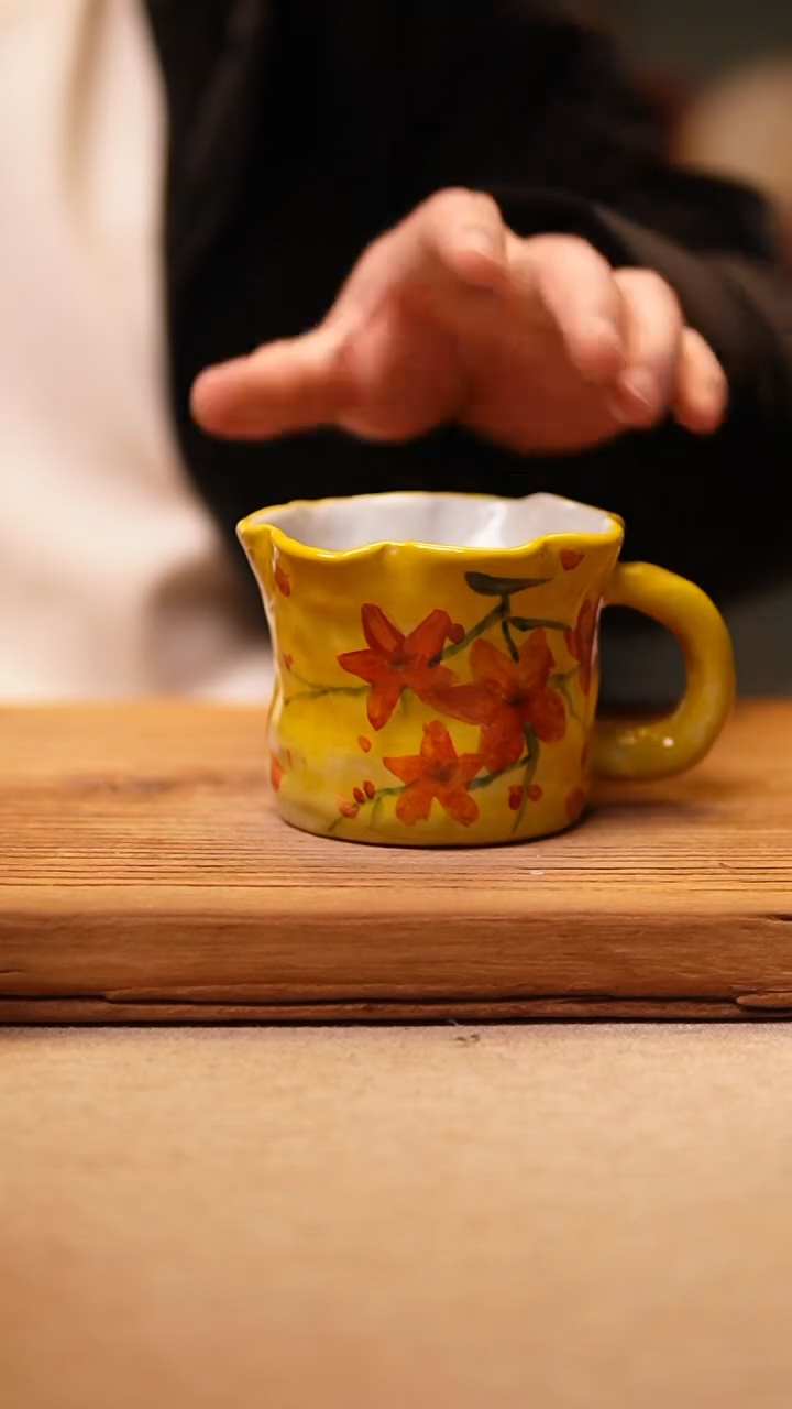 【闪购商品】@@陶园瓷舍@@纯手工手绘@高温釉下彩