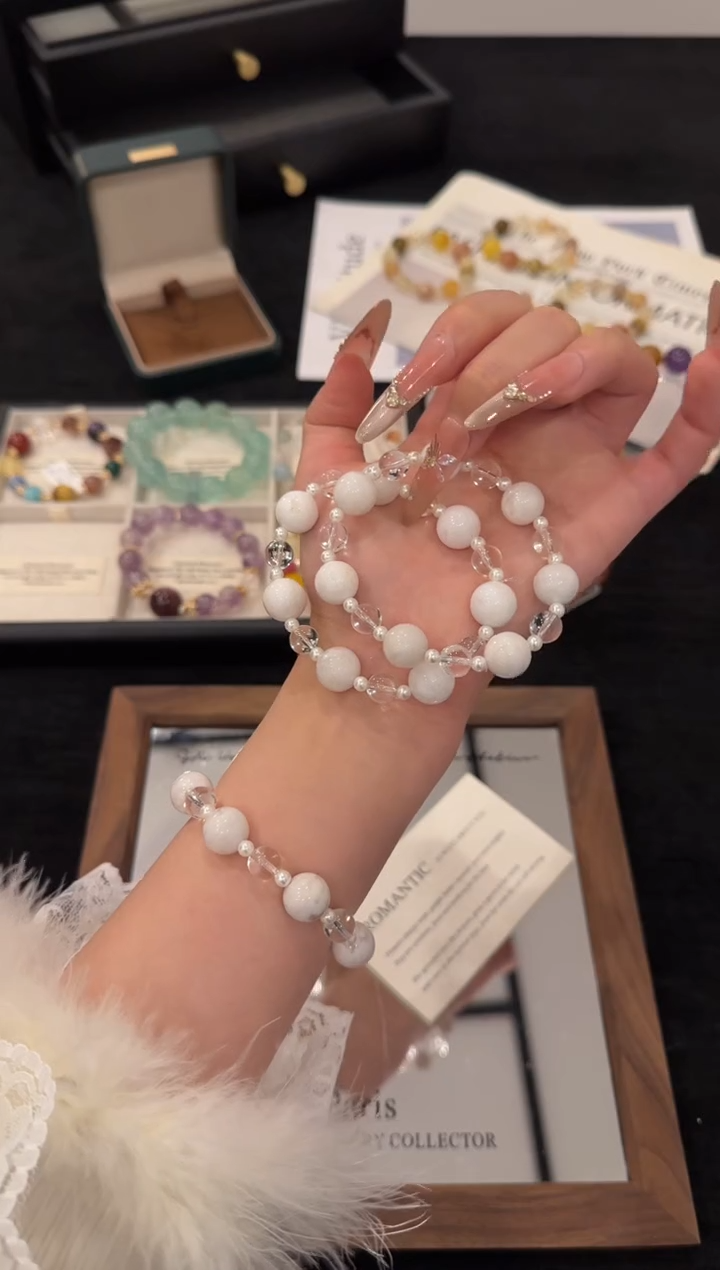 未镶嵌手链水晶雪花幽灵x3346