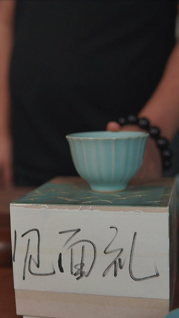 摆件原产地原矿釉汝瓷