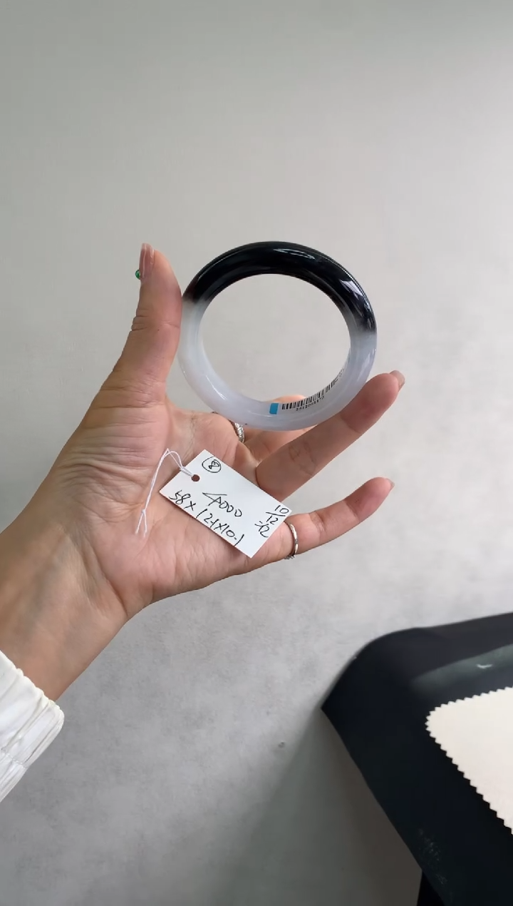 未镶嵌手镯翡翠翡翠手镯#8  圈口58