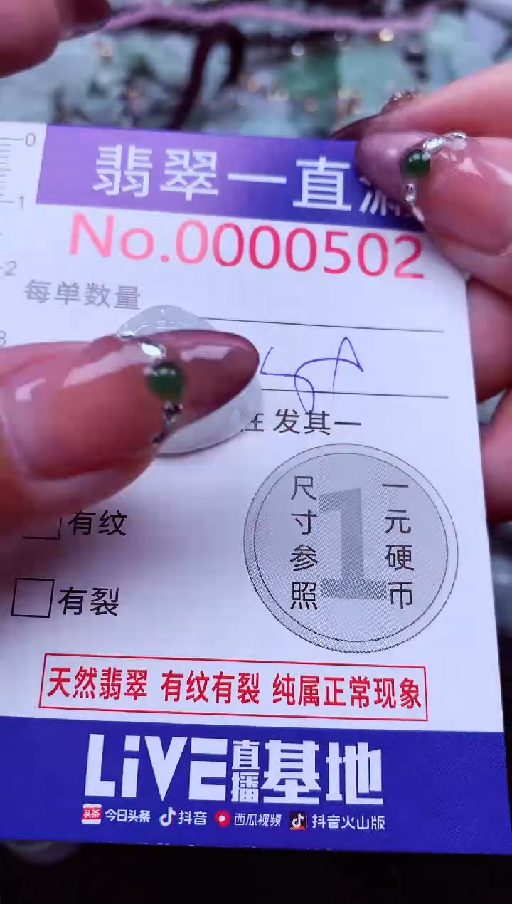颈饰未镶嵌翡翠502