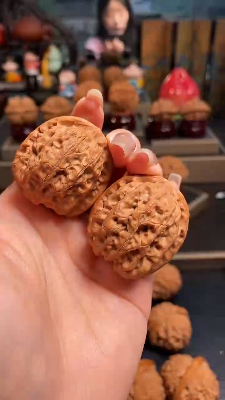 文玩核桃吊坠A509蓟县佛肚36