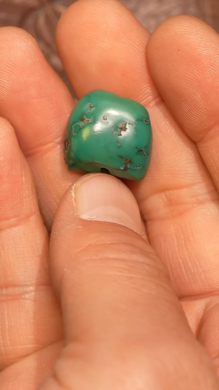 【闪购商品】绿松石套链未镶嵌冲赛康胡子哥，DIY一88
