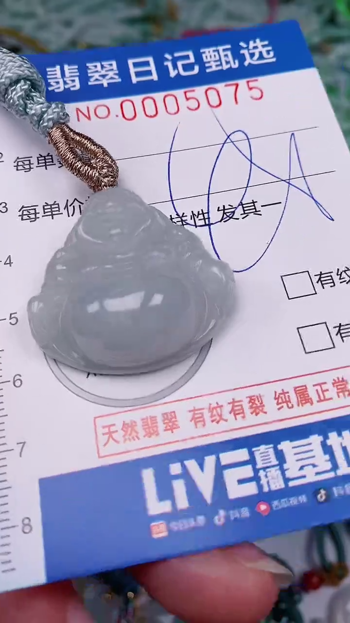 【闪购商品】翡翠颈饰未镶嵌00005075