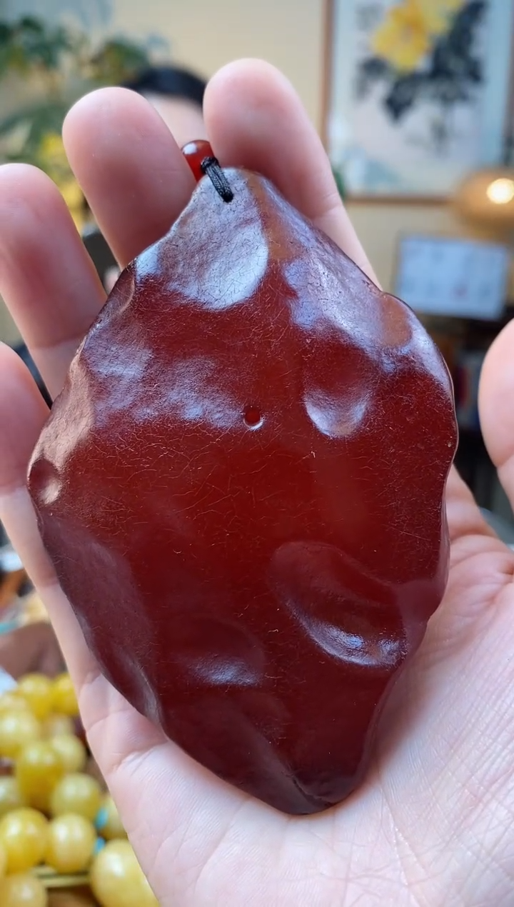 【闪购商品】琥珀颈饰未镶嵌吊坠