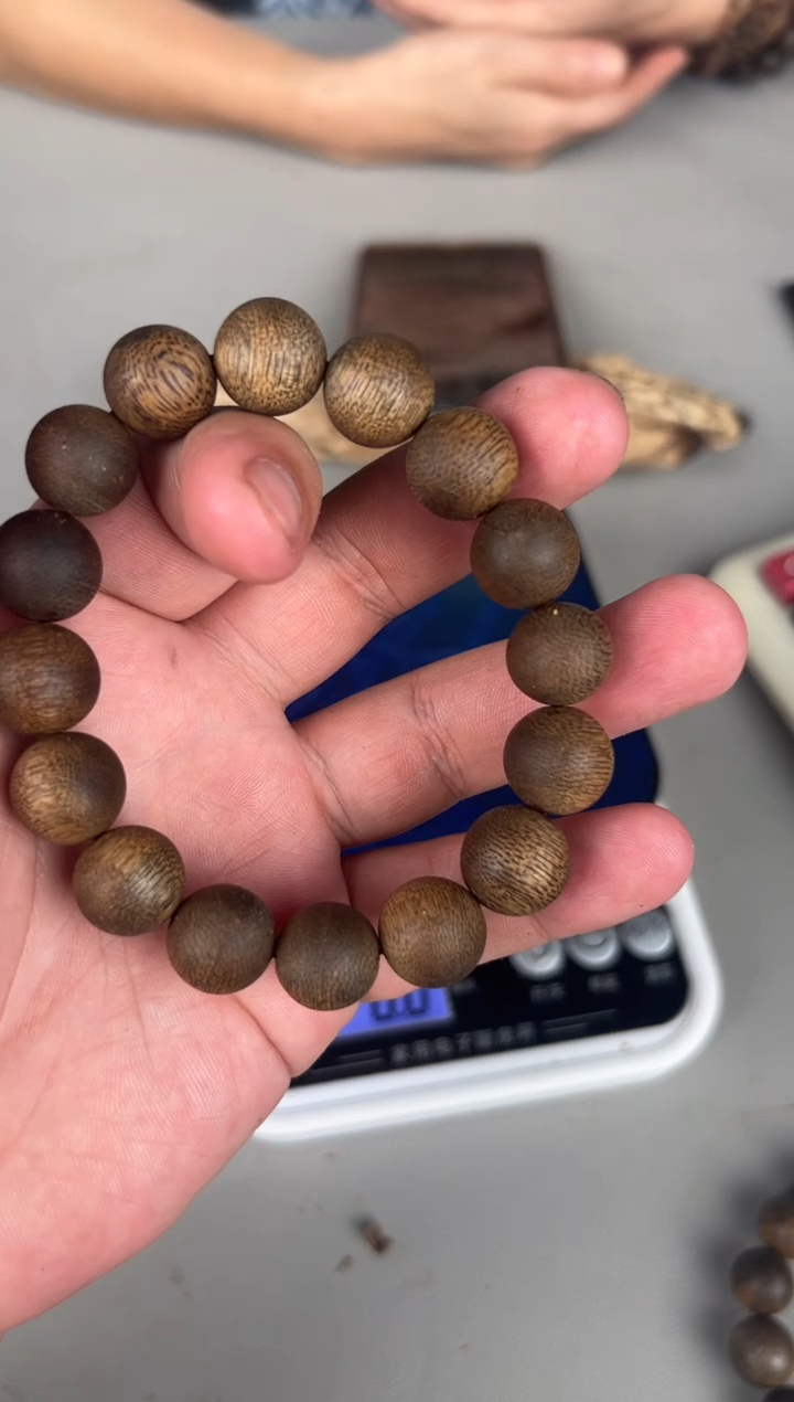 手串沉香1.4张勺子单圈圆珠多样性发1