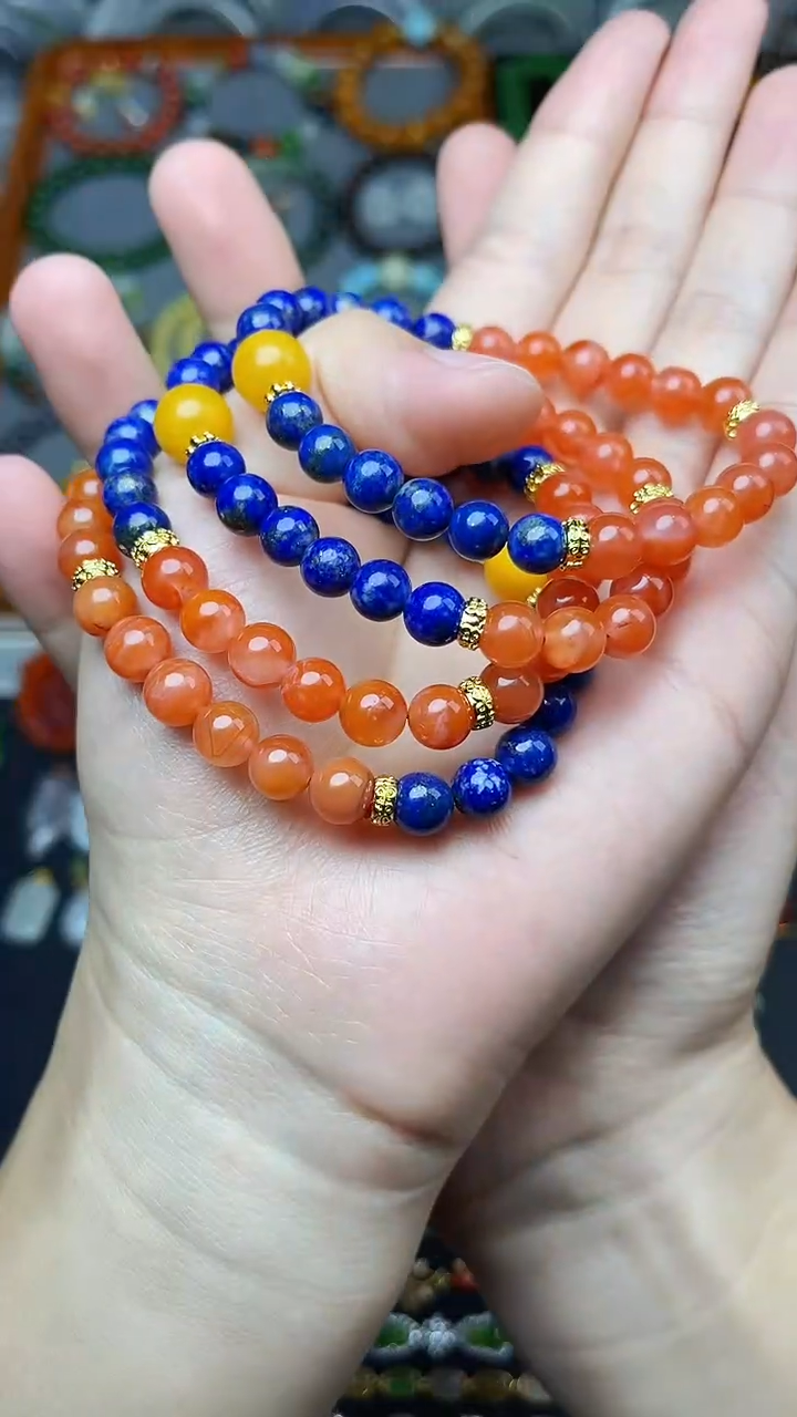 未镶嵌手串南红玛瑙多样性拍一发一 06