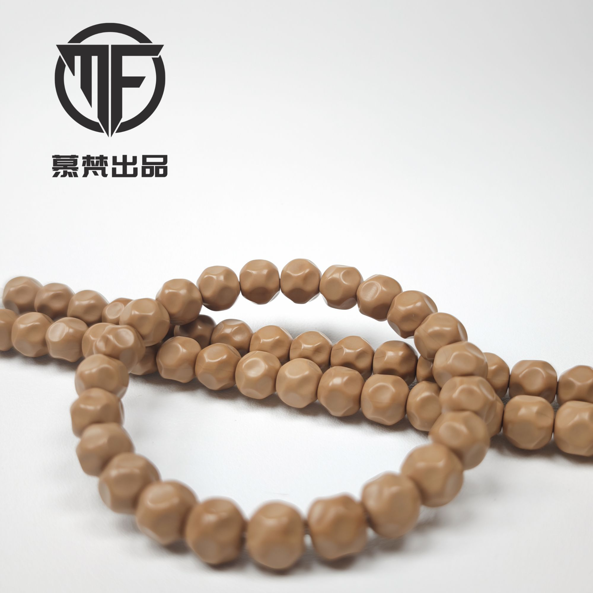 【慕梵 奶酪】奶酪陨石深坑精工SSS级全品无暇猴头手串