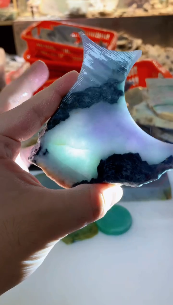 翡翠未镶嵌颈饰0朗0翡翠珠宝131