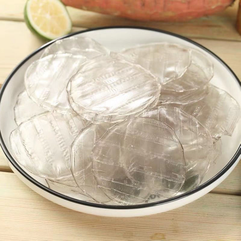 农家红薯粉皮迷你小圆皮山芋粉皮