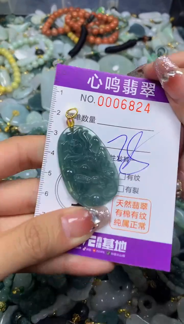 【闪购商品】翡翠颈饰未镶嵌闪购006824