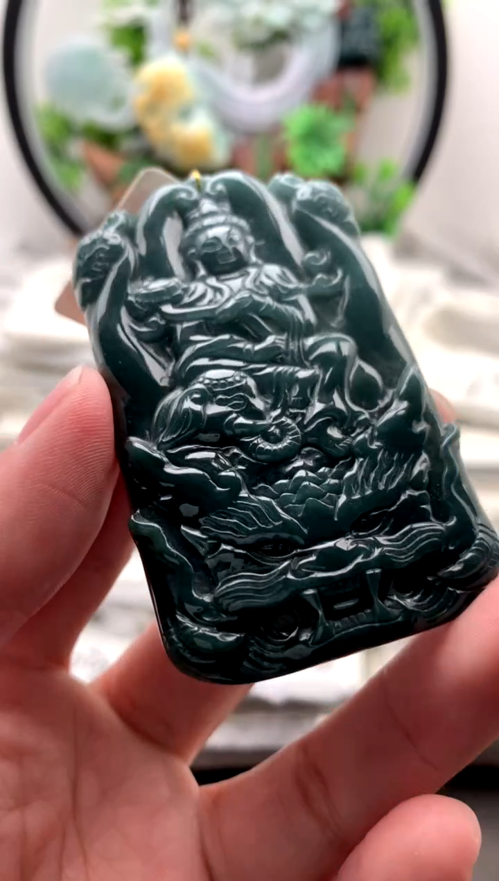 【闪购商品】翡翠颈饰未镶嵌普贤