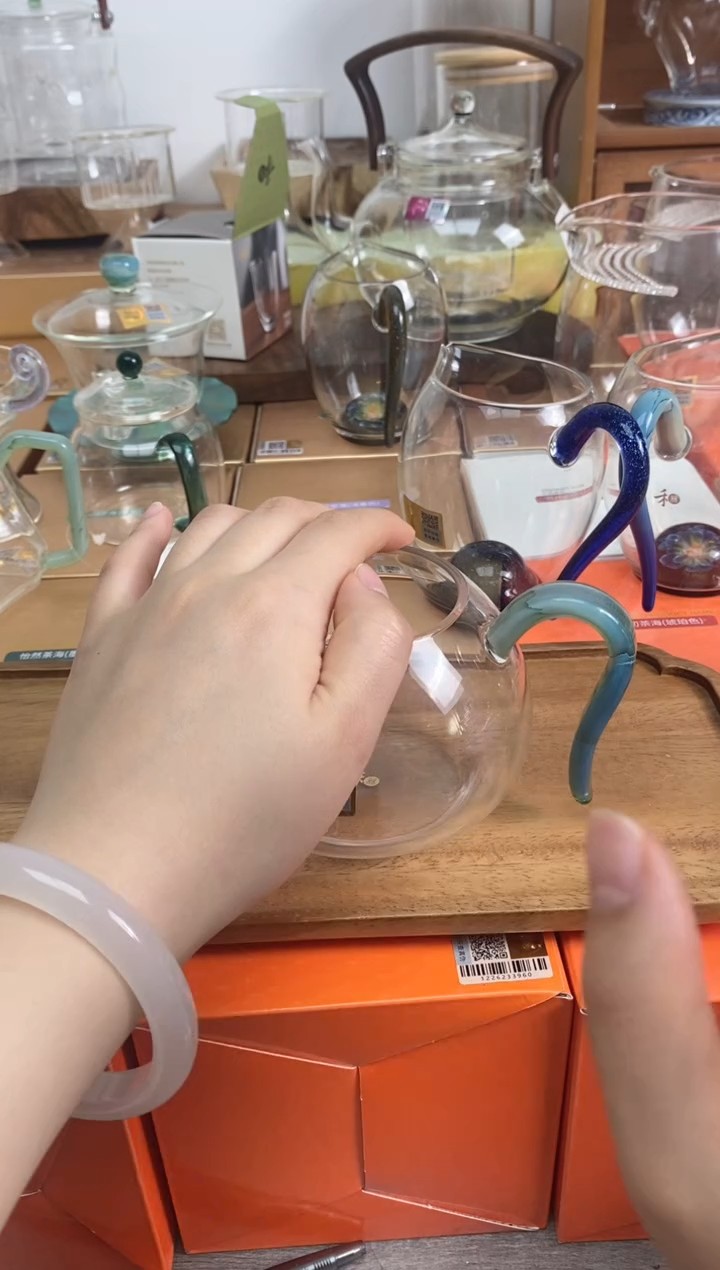 淡然茶海青绿色样品