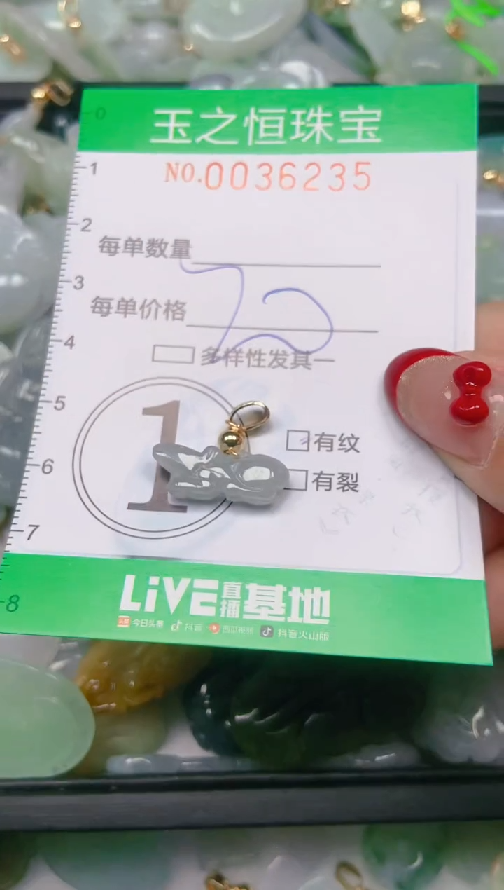 【闪购商品】翡翠颈饰未镶嵌闪购0036235